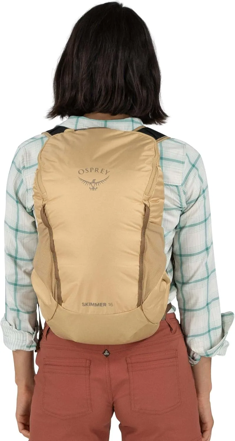 Osprey Skimmer 16L Women's Hiking Backpack with Hydraulics Reservoir, Coyote Brown