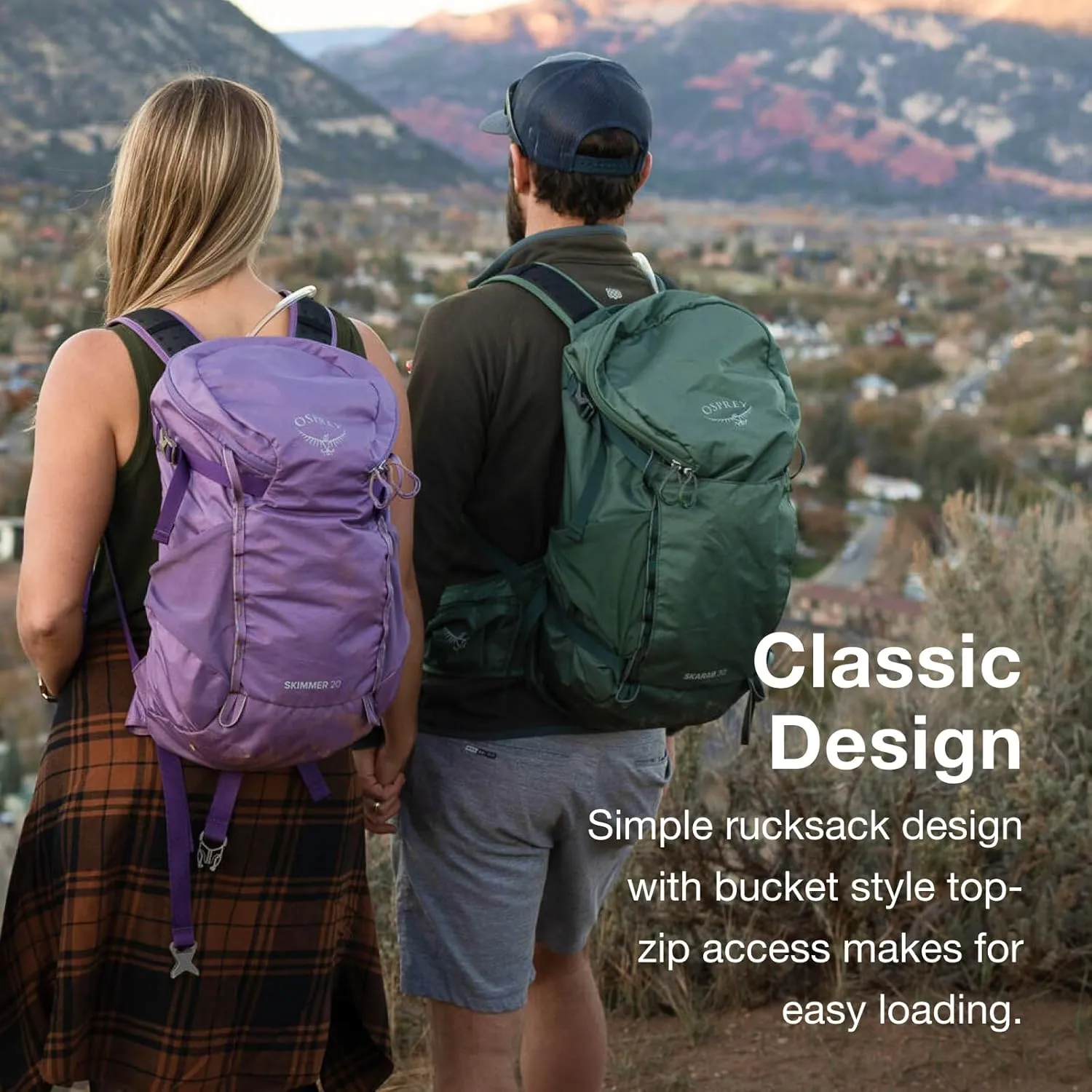 Osprey Skimmer 16L Women's Hiking Backpack with Hydraulics Reservoir, Coyote Brown