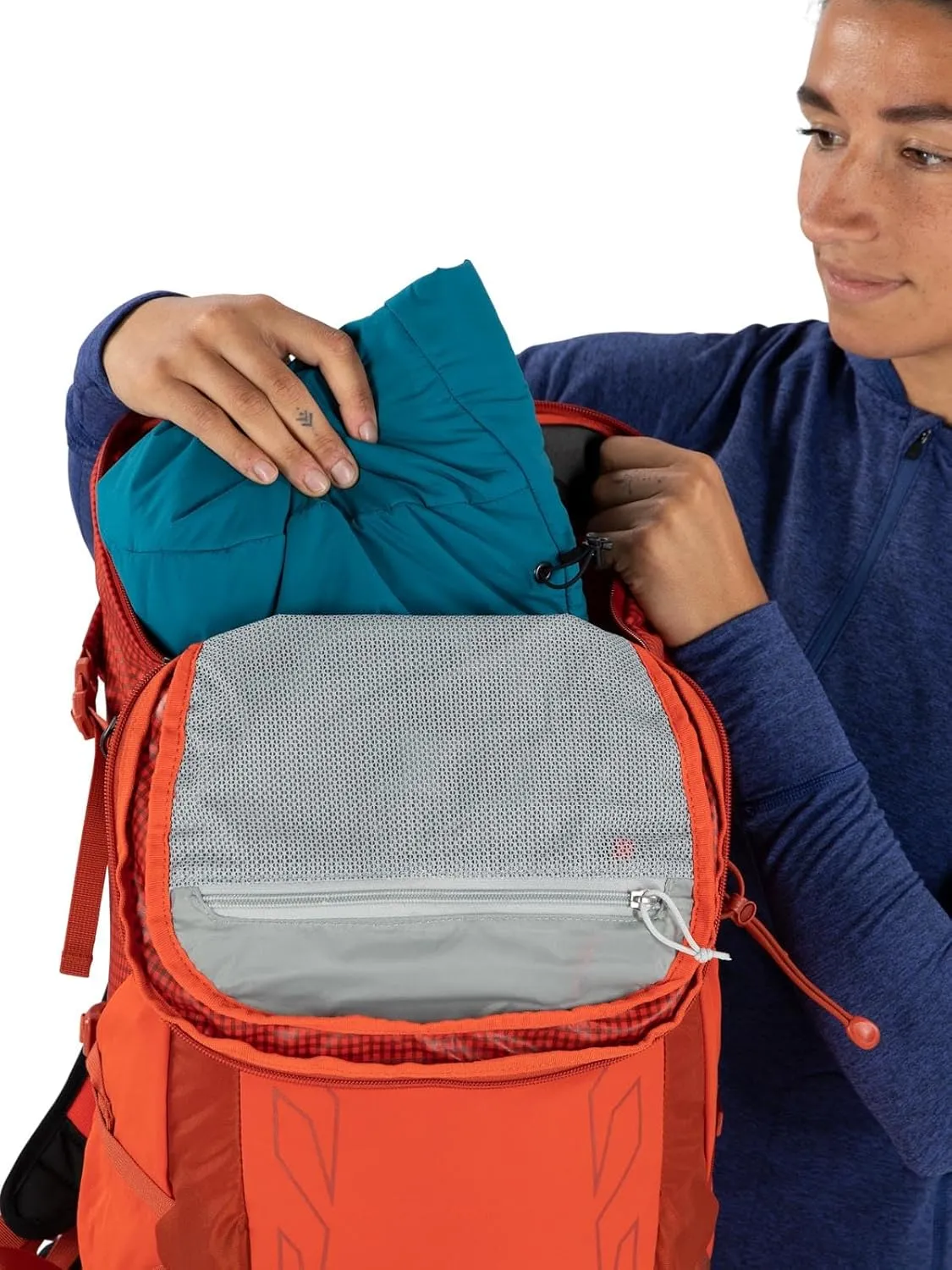 Osprey Tempest Pro 30L Women's Hiking Backpack with Hipbelt, Silver Lining