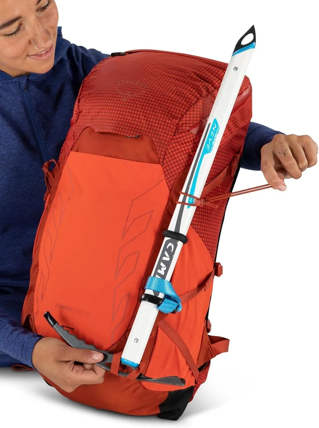 Osprey Tempest Pro 30L Women's Hiking Backpack with Hipbelt, Silver Lining