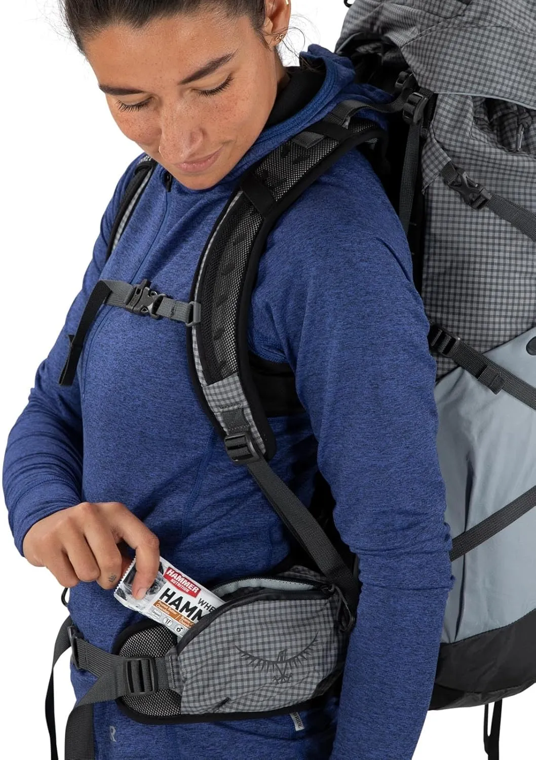 Osprey Tempest Pro 40L Women's Hiking Backpack with Hipbelt, Silver Lining, WXS/S