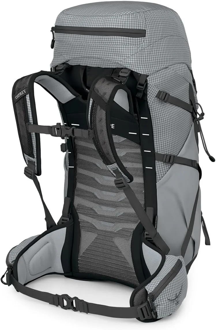 Osprey Tempest Pro 40L Women's Hiking Backpack with Hipbelt, Silver Lining, WXS/S
