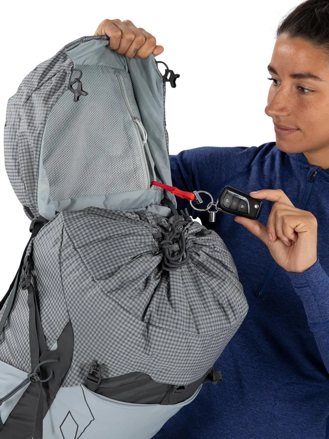 Osprey Tempest Pro 40L Women's Hiking Backpack with Hipbelt, Silver Lining, WXS/S