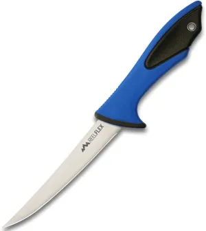 OUTDOOR EDGE 6.0" ReelFlex - Professional Grade Fillet Knife with German 4116 Stainless Steel Blade and Rubberized Nonslip Grip and Polymer Sheath