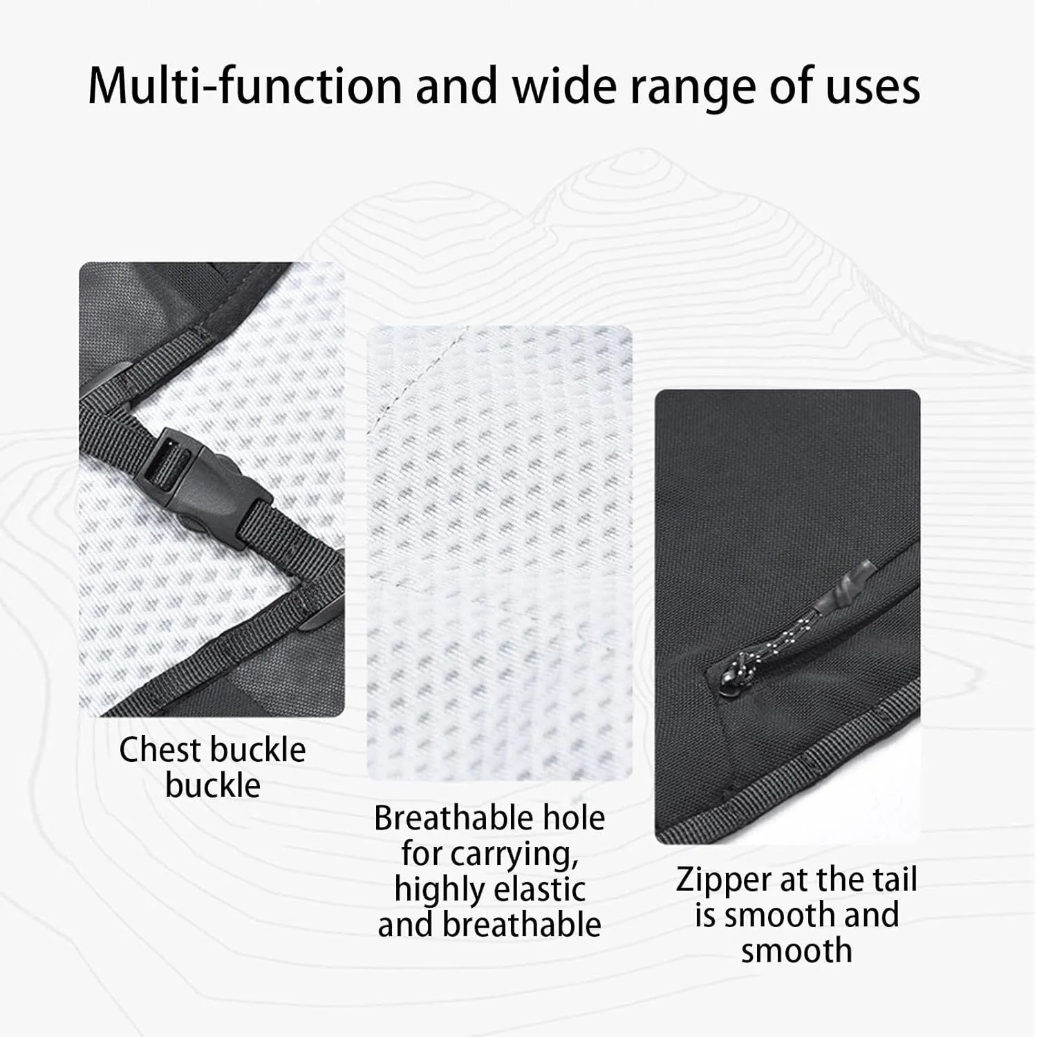 Outdoor Sports Trail - Running Backpack for Sports Trail | Cycling Hydration Packs Stable & Soft Hydration Pack for Outdoor Sports