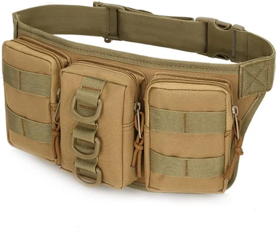 Outdoor Waist Bag Travel Hiking Trekking Shoulder Bag Cycling Climbing Backpack Military Tactical Bags Hunting Bags