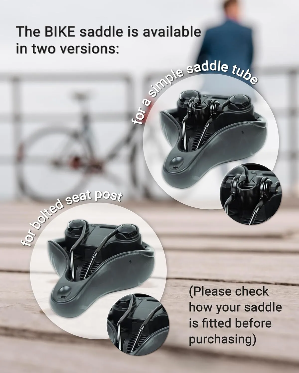 PAJ GPS Bike seat, Bicycle Saddle, Cloud Comfort Technology - Suitable in Conjunction with The Easy Finder 4G (not Included) as GPS Tracker for Bicycles