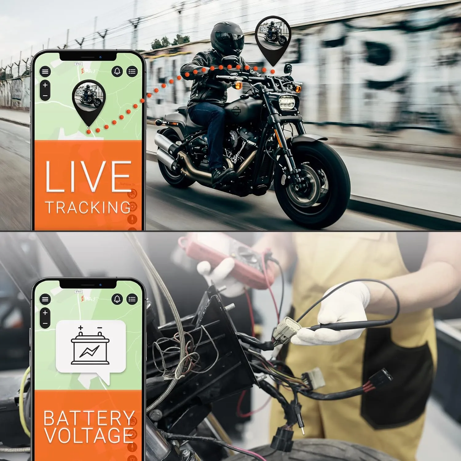PAJ GPS Vehicle Finder 4G 2.0 - Real-Time GPS Tracker Device for Car, Motorcycles, Trucks, Bike - Direct Connection to Vehicle Battery (9-75V) - Tracking Devices with Alerts - Subscription Required