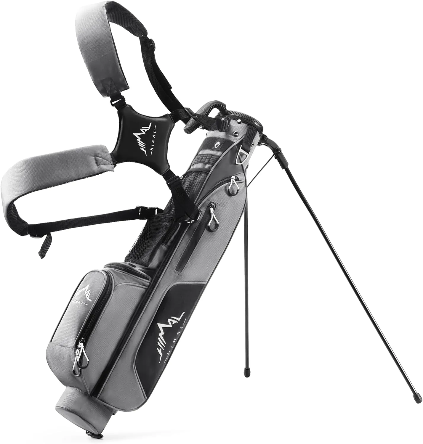 Par 3 Golf Bag Small Lightweight with Dual Shoulder Straps – Pitch n Putt Golf Bag Easy to Carry and Durable for Men/Women– 31.5 inches Tall