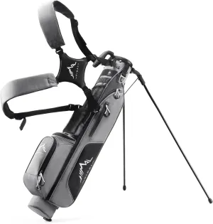 Par 3 Golf Bag Small Lightweight with Dual Shoulder Straps – Pitch n Putt Golf Bag Easy to Carry and Durable for Men/Women– 31.5 inches Tall