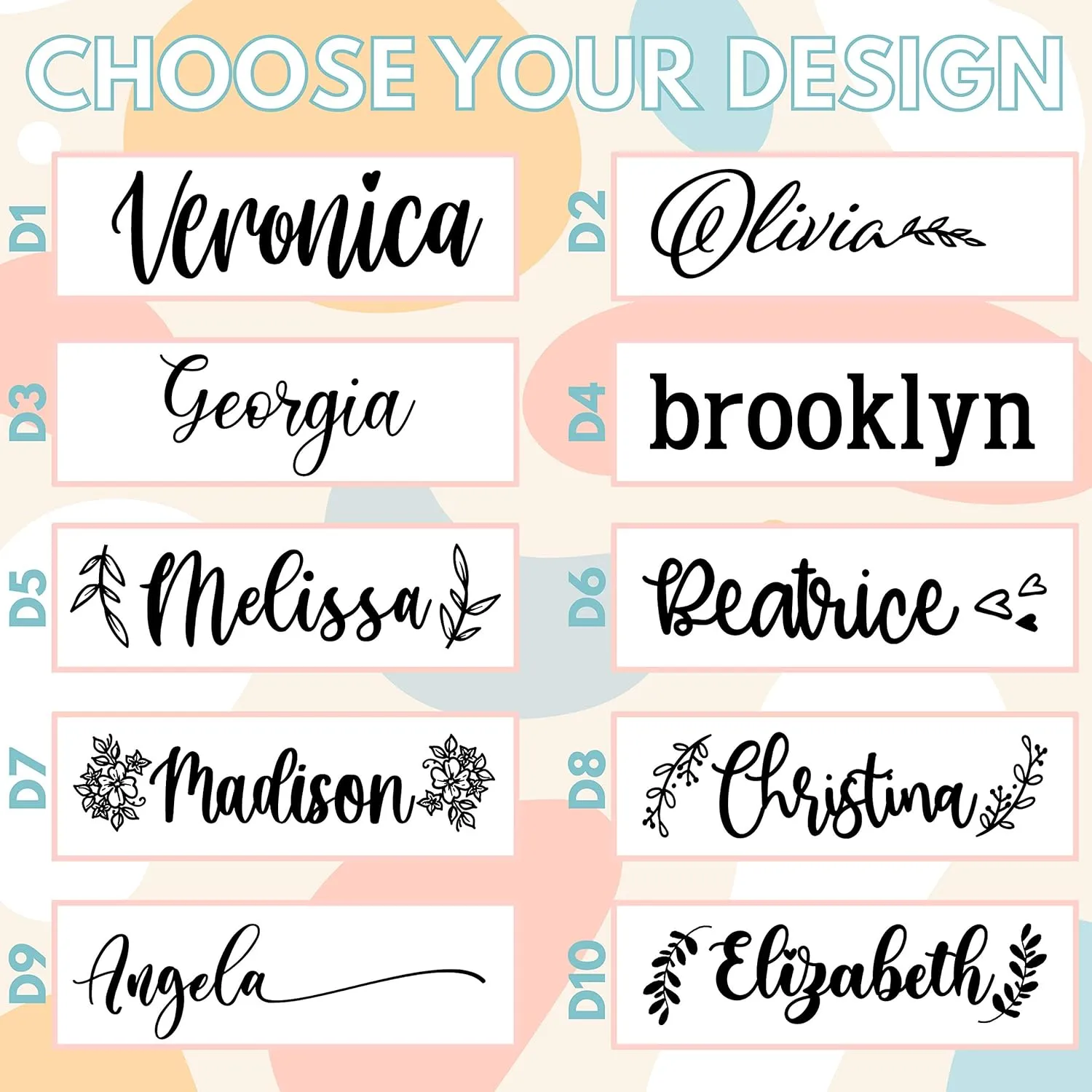 Personalized Tumblers with Lid, Stainless Steel Double Wall 30 oz Army Tumbler | 13 Colors & 10 Designs | Custom Engraved Insulated Tumbler w Name - Personalized Cups - Gifts for Women, Mom