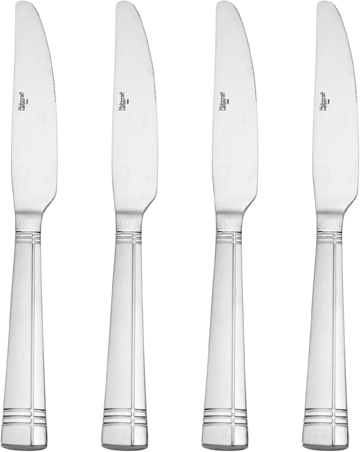 Pfaltzgraff Dawson Frost 20-Piece Stainless Steel Flatware Set, Service for 4