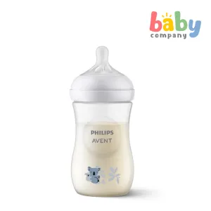 Philips Avent Natural Response Baby Bottle 1m  - 9oz/260ml, Koala