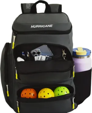 Pickleball Bag, Large Pickleball Backpack, spacious design with paddle storage, shoe compartment, thermal pocket, water bottle holder, fence hook. Ideal for all your pickleball gear