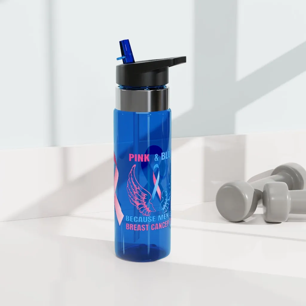 PINK & BLUE Sport Bottle, 20oz