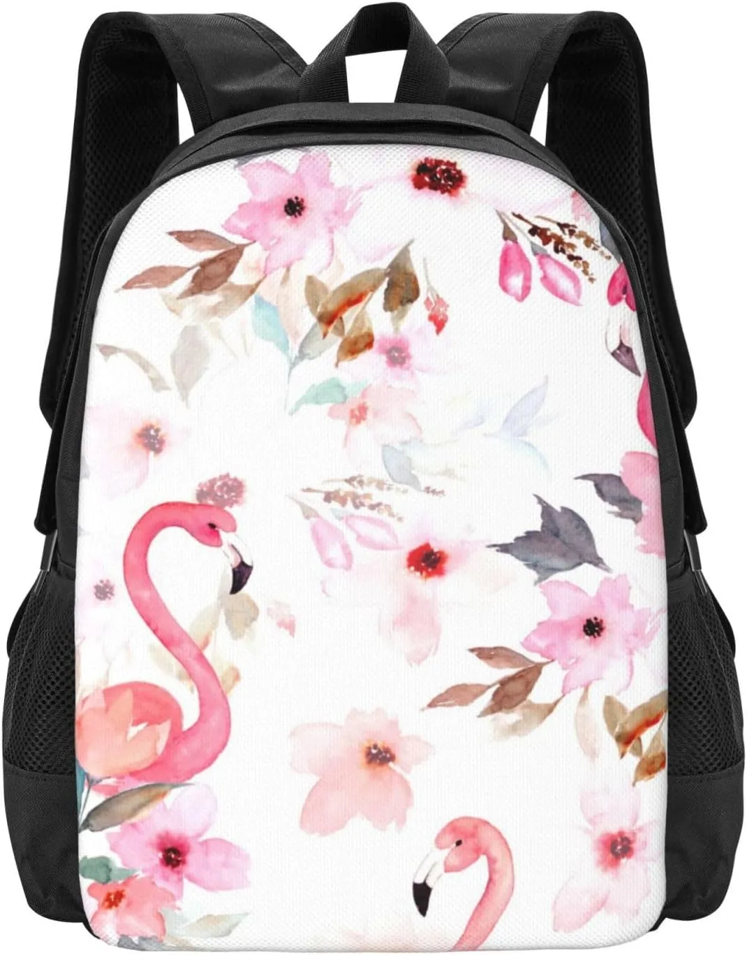 Pink Flamingo Lightweight Packable Backpack Travel Casual Large Capacity Daypack Foldable Backpack For Men Women