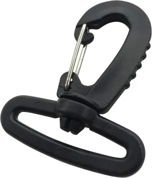 Plastic Lobster Clasp Strap Swivel Rotary Buckle Hook for Travel Sport Bag Backpack,Pack 20 (1 INCH),Q019