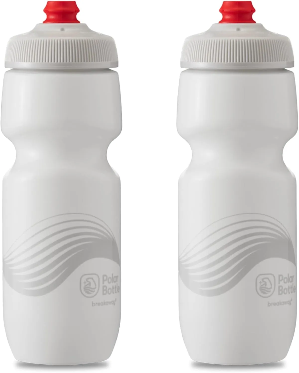 Polar Bottle Breakaway Single Wall by HydraPak (20oz, 24oz, 30oz) - BPA-Free, Cycling & Sports Squeeze Bottle