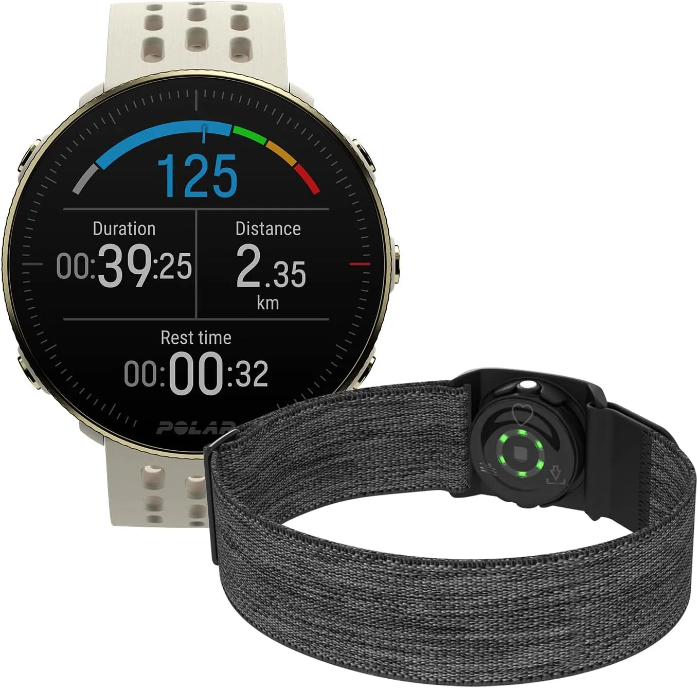 POLAR Vantage M2 OHR Gold/Champagne S-L