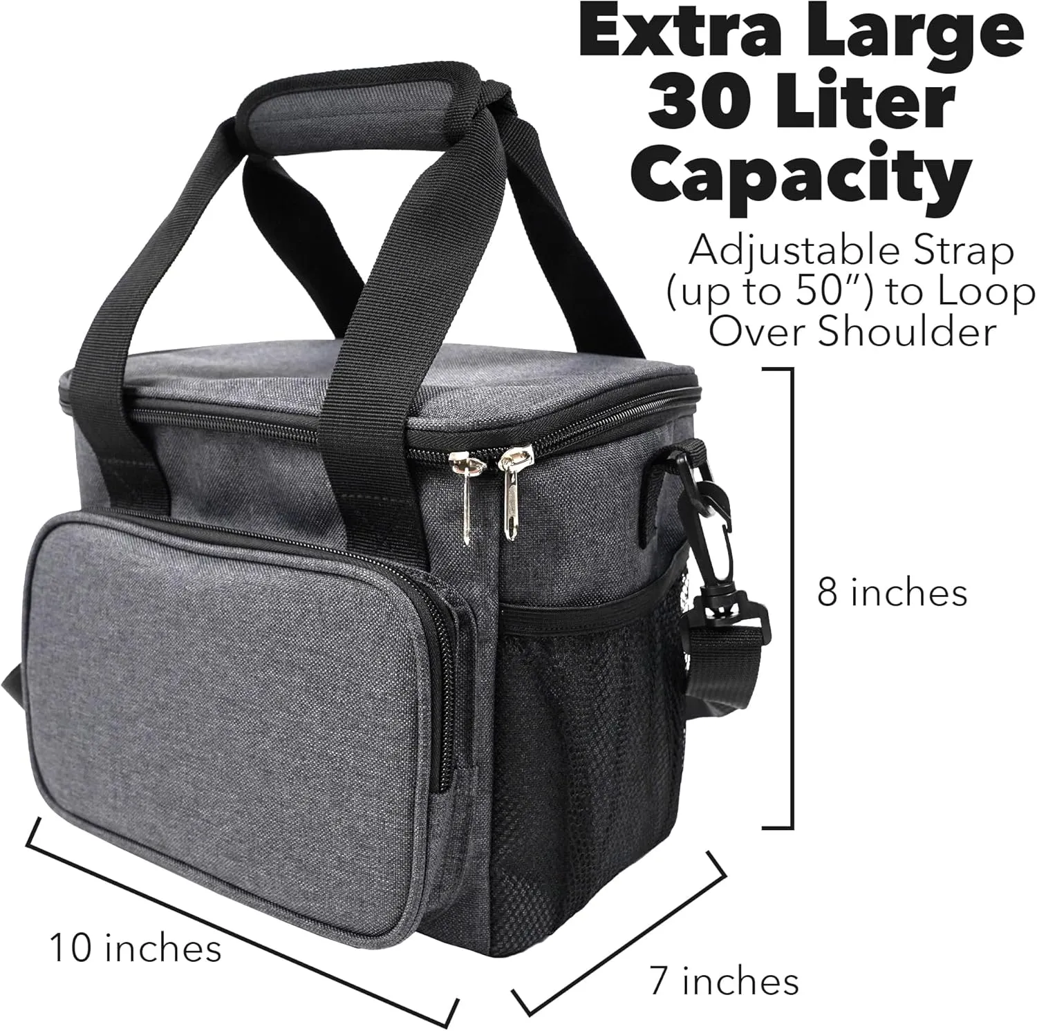 Popfunk Harry Potter Hogwarts School Crest Soft Insulated Cooler Bag, Large Lunch Bag, Lightweight, Thermal and Reusable for Office, Picnic, Beach
