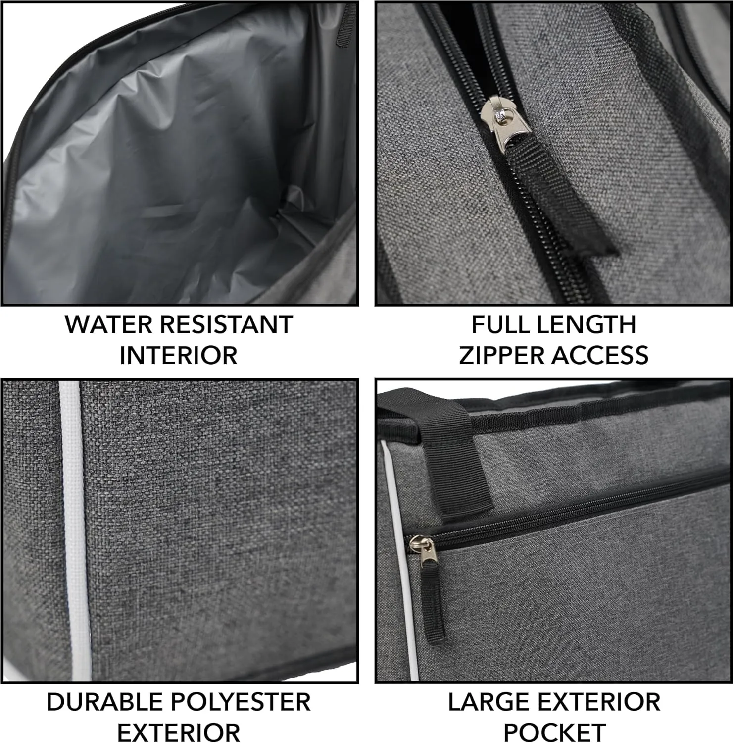 Popfunk Master 2 Collection Soft Sided Insulated Tote Cooler Bag, Lightweight, Thermal and Reusable for Grocery, Picnic, Beach, Work