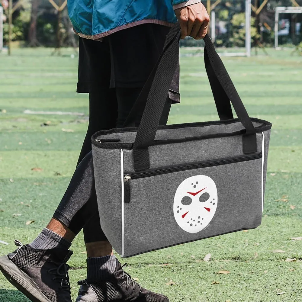 Popfunk Master 2 Collection Soft Sided Insulated Tote Cooler Bag, Lightweight, Thermal and Reusable for Grocery, Picnic, Beach, Work