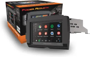 Power Acoustik HD-14KIT 7” Replacement Motorcycle Head Unit for 2014  Harley-Davidson Motorcycles, Waterproof Touchscreen, Apple Carplay & Android Auto with GPS Navigation & Bluetooth System