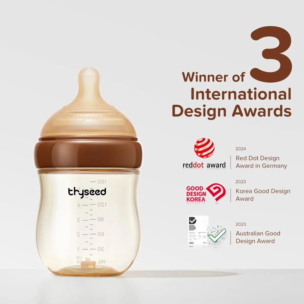 PPSU Natural Anti-Colic Baby Bottles That Mimic Breastfeeding Newborn Breast Like Nursing Bottle for Breastfed Babies Who Refuses Bottle Boy Girl Infant Formula Feeding Anti Gas 8oz/240mL 3m 