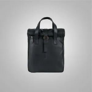 Premium Black Genuine Leather Backpack - Durable & Stylish Avanzar Leather