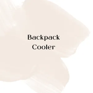 PREORDER: Backpack Cooler