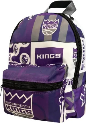 Pro Specialties Group Sacramento Kings Mini Backpack TM1850 Compact, Durable, and Stylish Bag for Everyday Use For adult