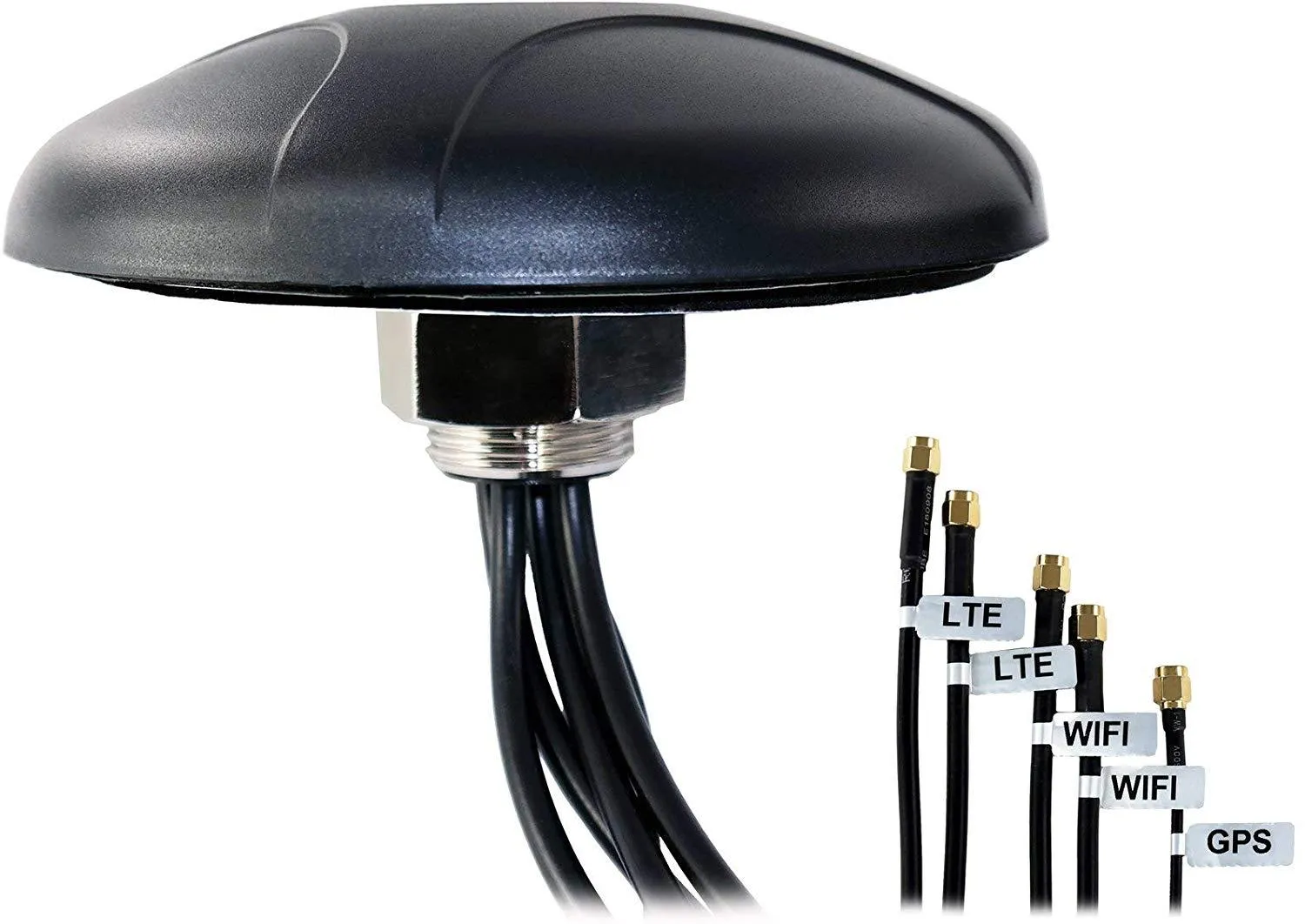 Proxicast Professional Low-Profile MIMO LTE   Wi-Fi   GPS 5-in-1 Combination Screw Mount Vehicle Antenna