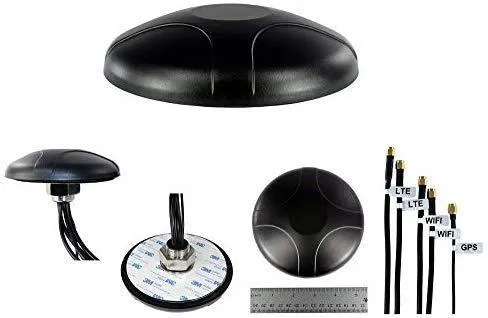 Proxicast Professional Low-Profile MIMO LTE   Wi-Fi   GPS 5-in-1 Combination Screw Mount Vehicle Antenna