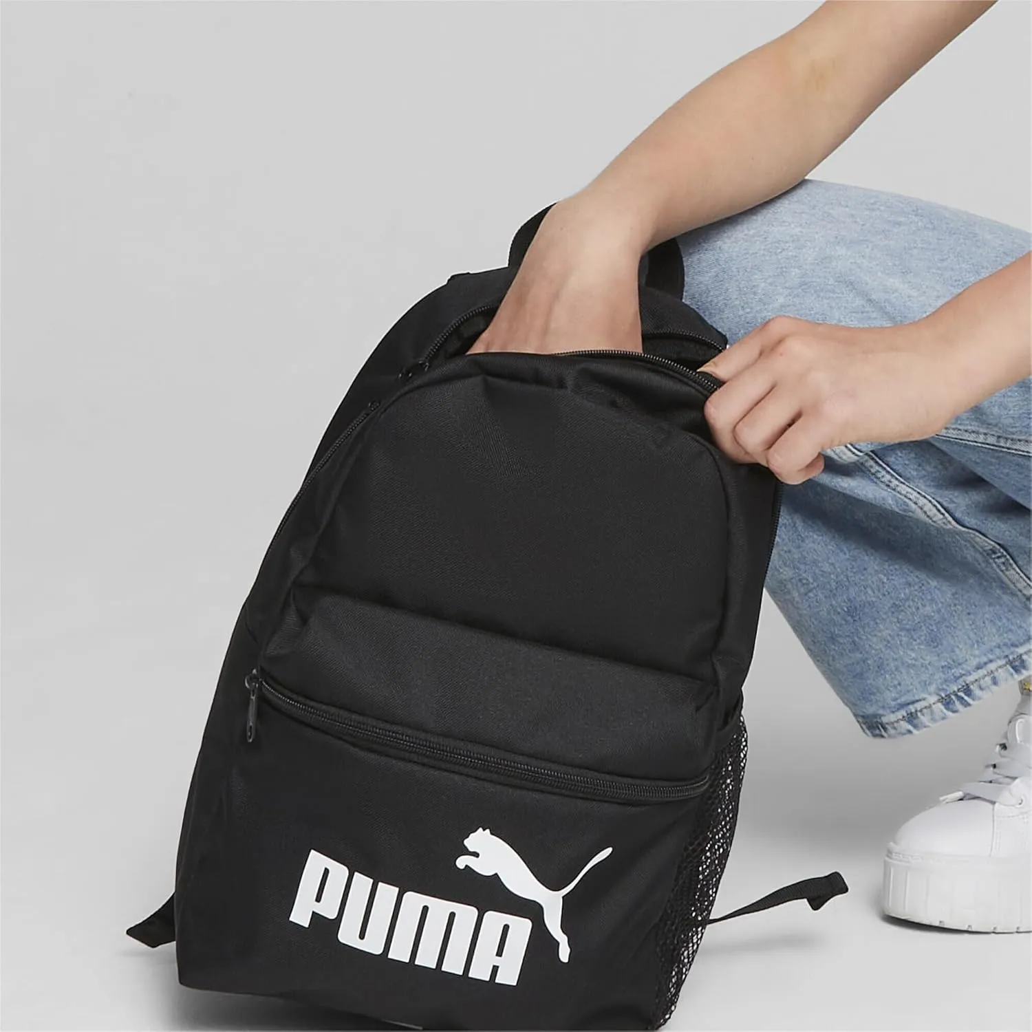 PUMA Backpack, Black, OSFA
