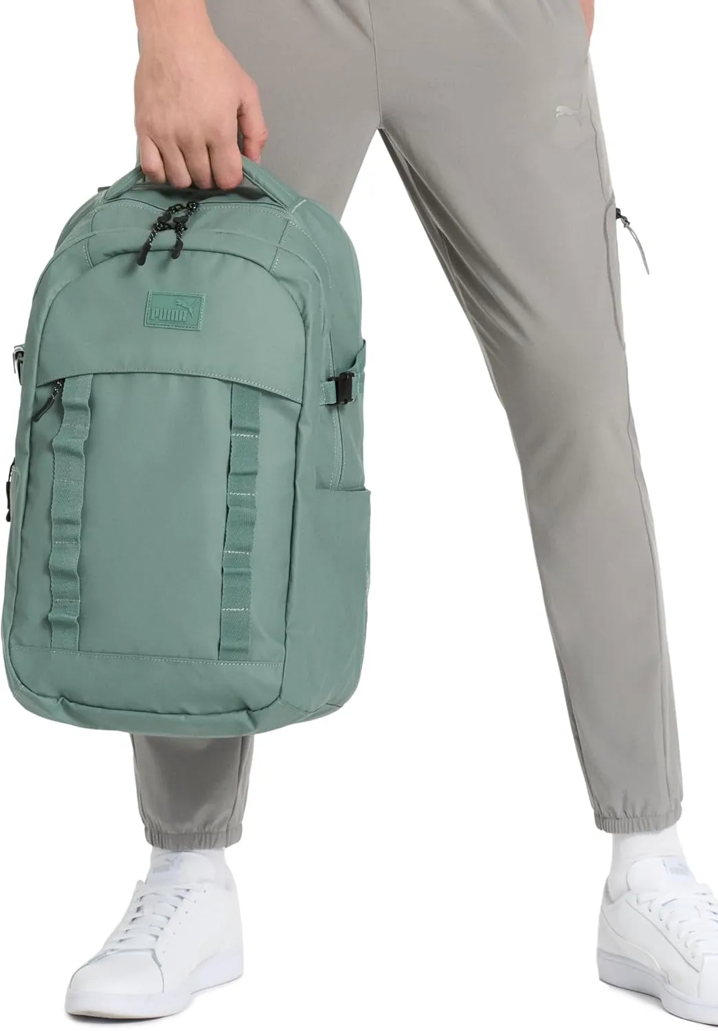 PUMA Ripstop Range Backpack, Green Moon, Large