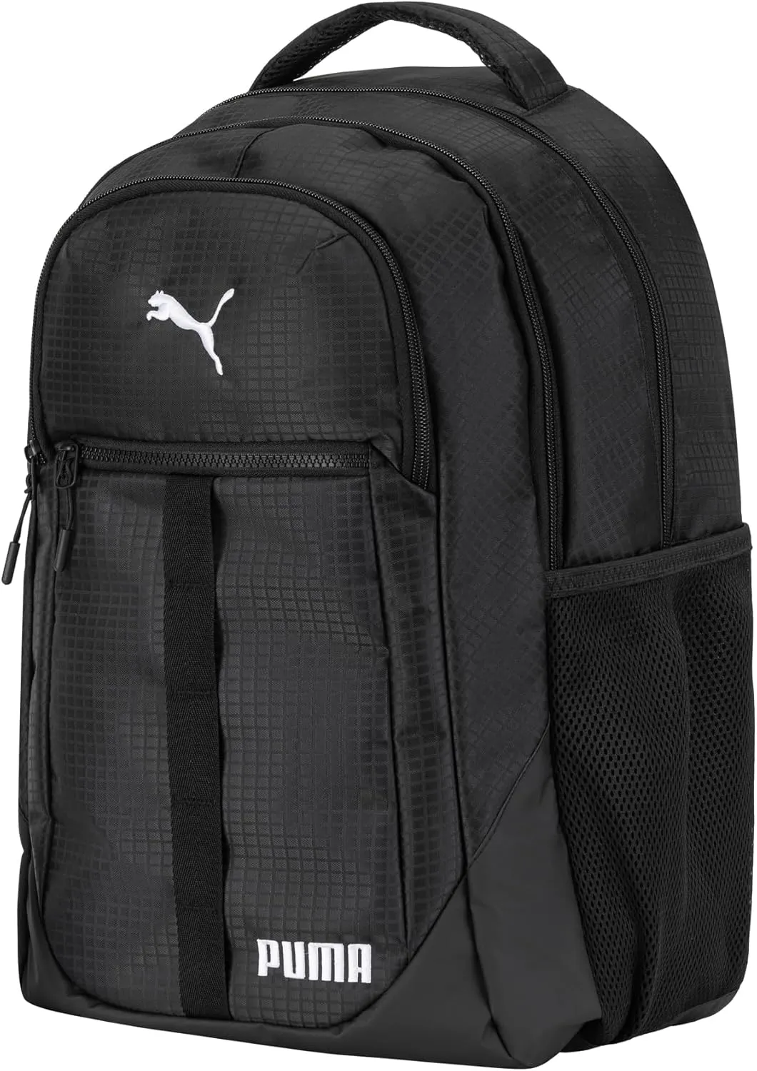 PUMA Strategy Backpack, Black/White, Large