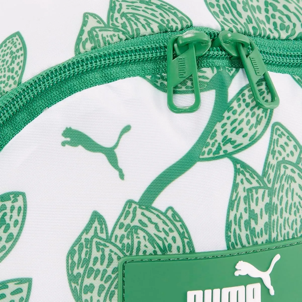 PUMA Women's Backpack, Archive Green-Blossom AOP, OSFA