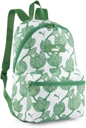 PUMA Women's Backpack, Archive Green-Blossom AOP, OSFA