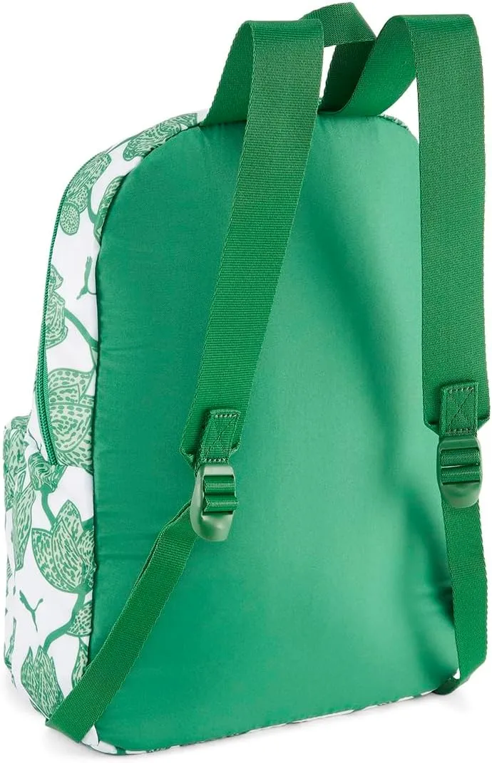 PUMA Women's Backpack, Archive Green-Blossom AOP, OSFA