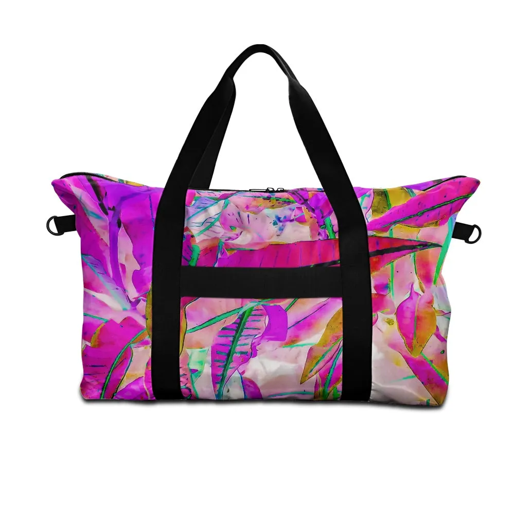 Purple Croton Lightweight luggage