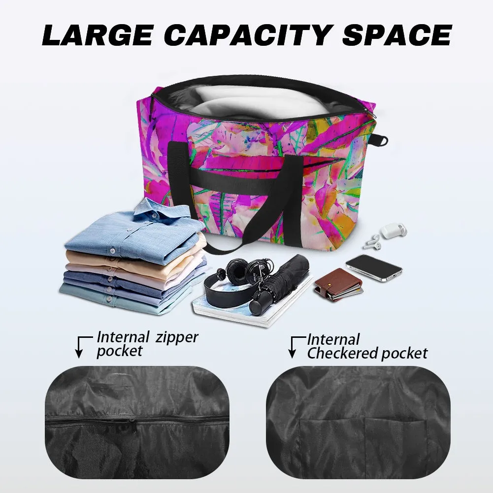 Purple Croton Lightweight luggage