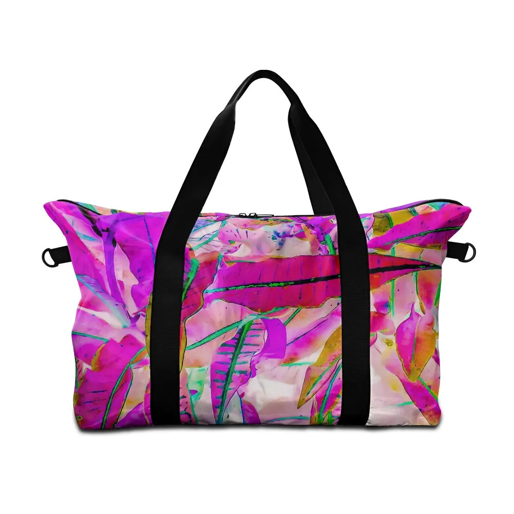 Purple Croton Lightweight luggage