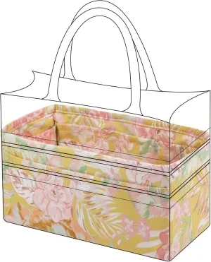 Purse Organizer Insert For Dior Booktote mini/S/M/L, Lightweight Bag Shaper Liner, Soft Women Luxury Handbag Tote Inner Bag (Booktote Medium,Rebirth)