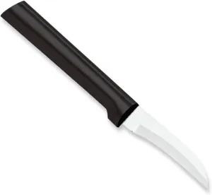 Rada Cutlery Granny Paring Knife, Black Handle, Pack of 2