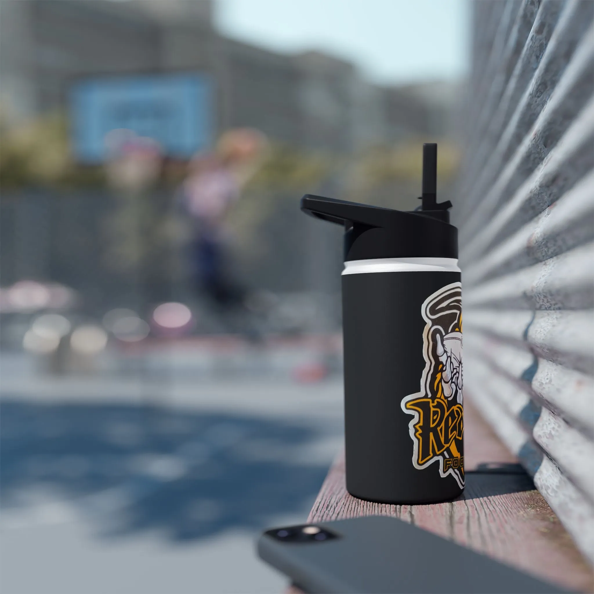 Reapers Football Stainless Steel Water Bottle