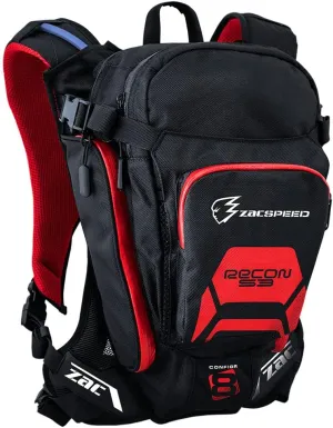 RECON S-3 Backpack (includes 3L hydration system, Pack shield, Standard Shoulder harness, 13.5L)