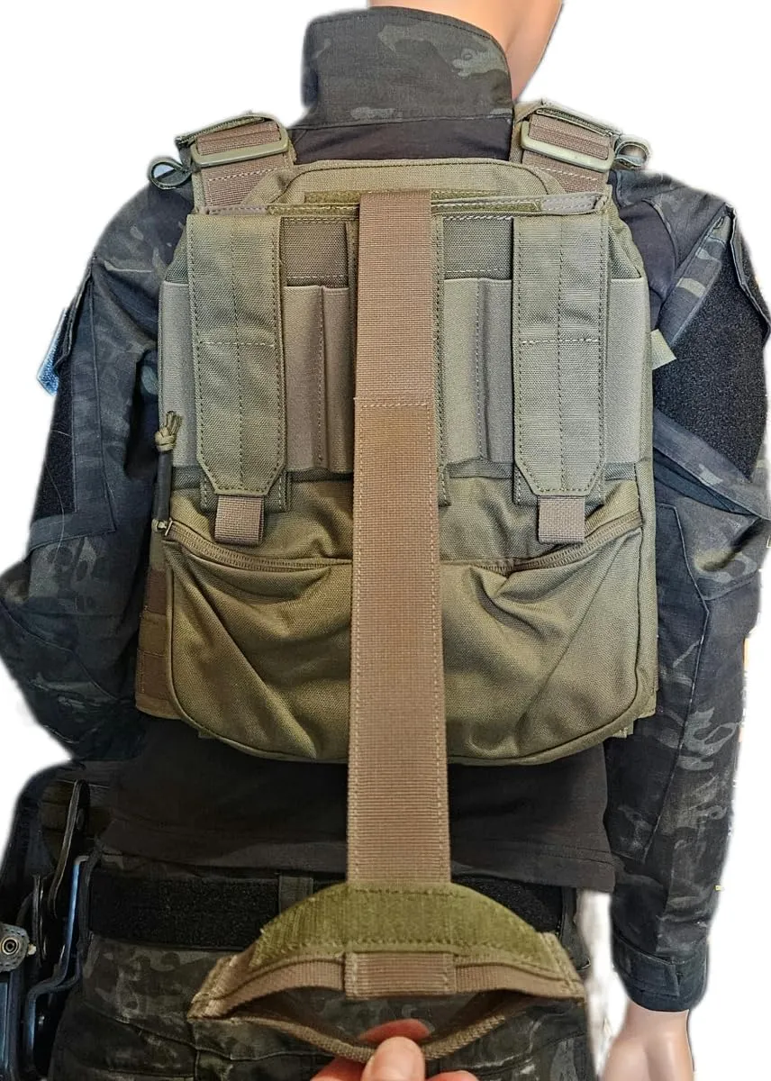 Redemption Tactical Archangel 2.0 Tactical Vest with Zippered Flatpack and Side Cummerbund Pockets