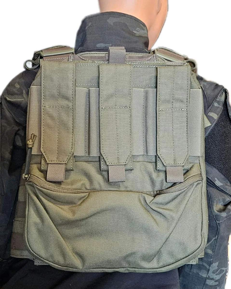 Redemption Tactical Archangel 2.0 Tactical Vest with Zippered Flatpack and Side Cummerbund Pockets