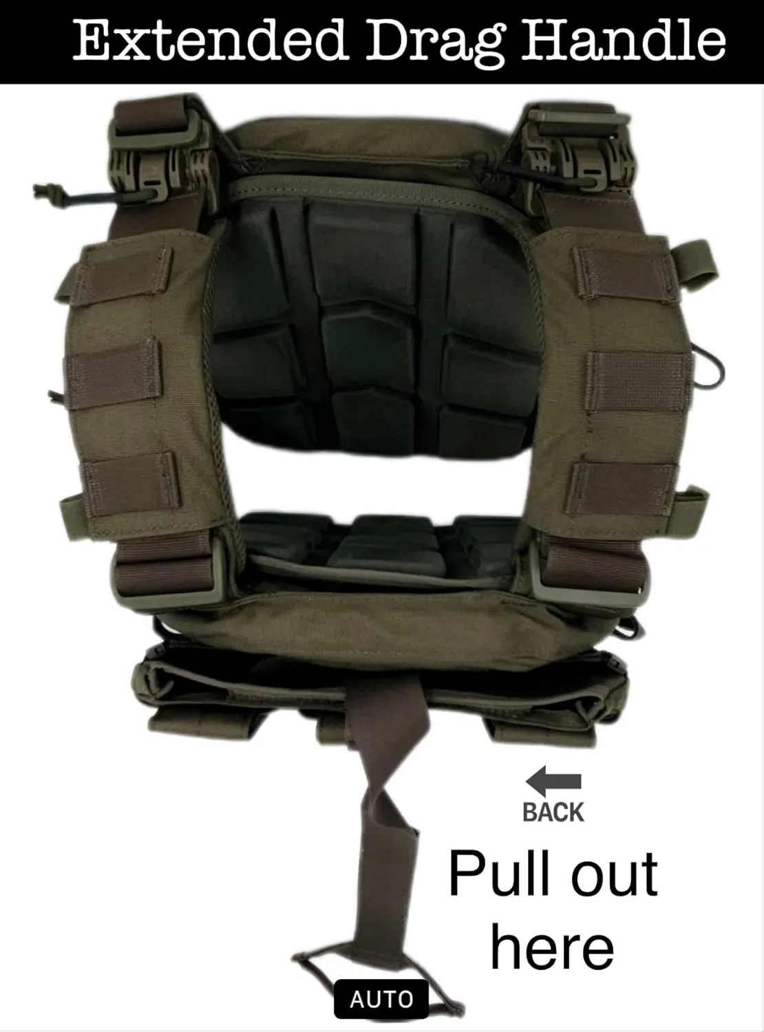 Redemption Tactical Archangel 2.0 Tactical Vest with Zippered Flatpack and Side Cummerbund Pockets