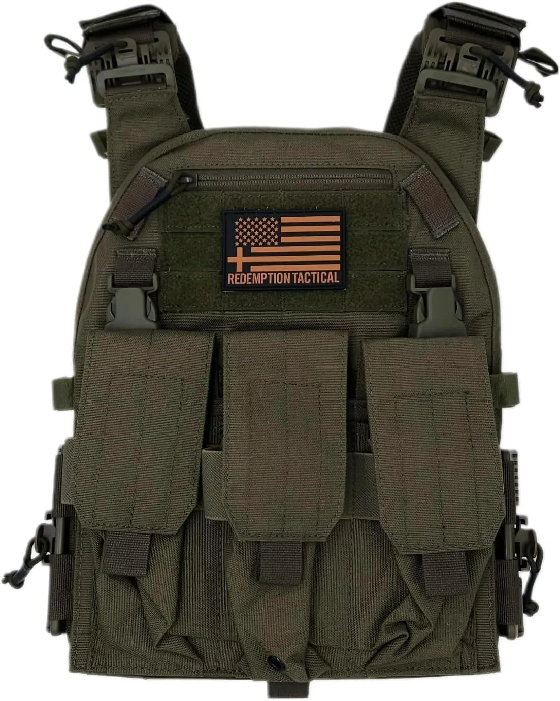 Redemption Tactical Archangel 2.0 Tactical Vest with Zippered Flatpack and Side Cummerbund Pockets